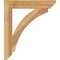 Ekena Millwork Thorton Slat Rough Sawn Bracket, Western Red Cedar, 4"W x 26"D x 30"H BKT04X26X30THR06RWR - alternate 3